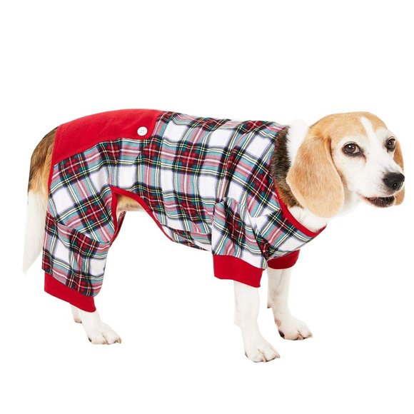 NWT Family Pj's Matching Pet Stewart Plaid Pajama